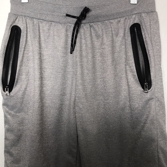 ORIGINAL DELUX SHORTS WITH ZIPPER POCKETS SIZE LARGE BLACK& GREY - Picture 5 of 7